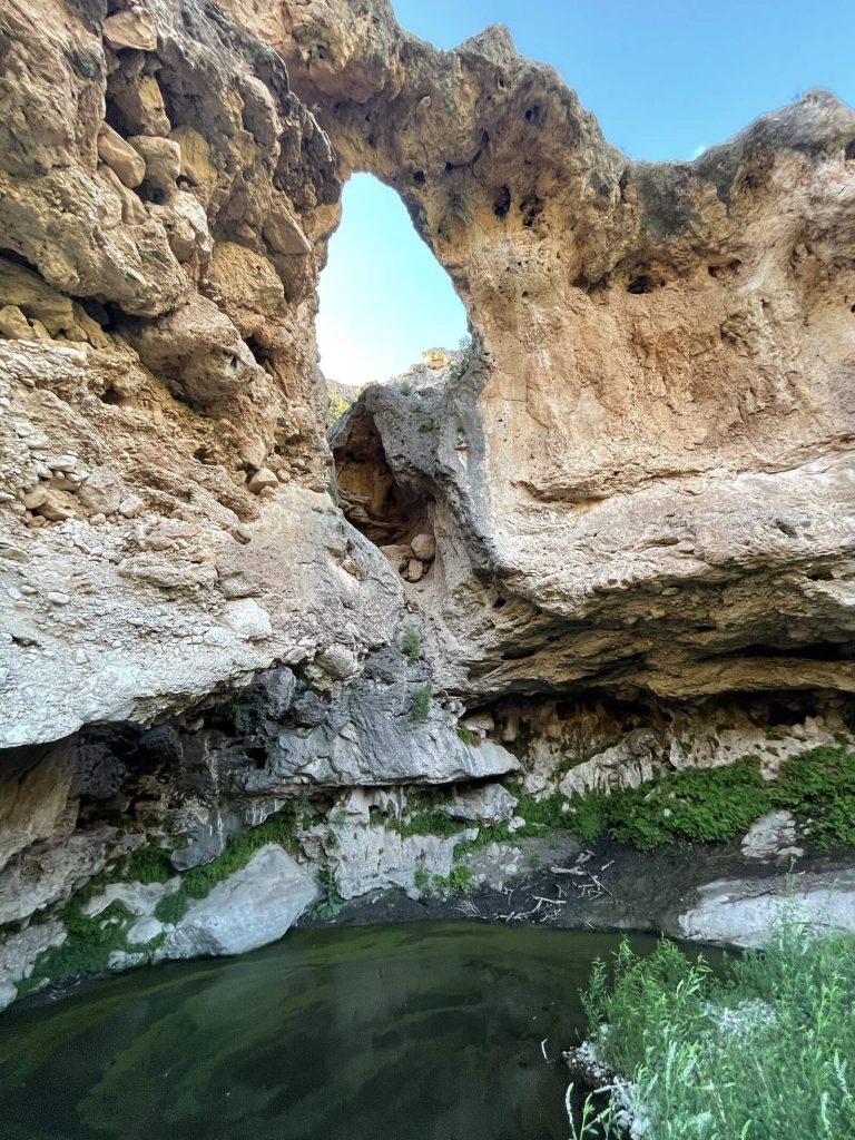 natural arch and spring---min