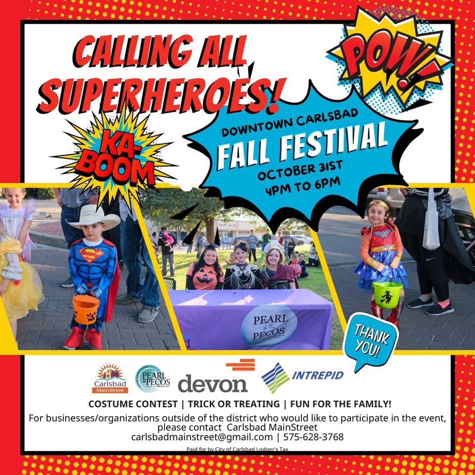 Downtown Carlsbad Fall Festival - Focus NM Daily