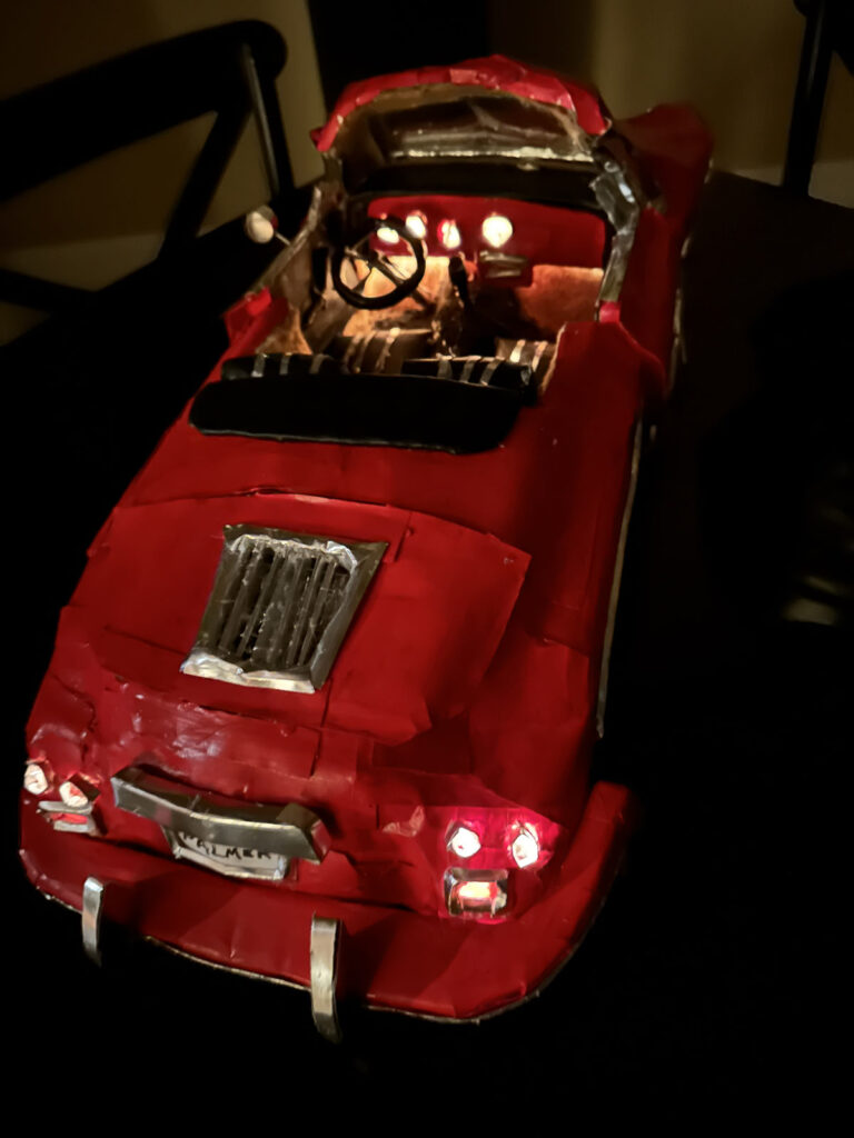 1954-Porsche-with-dashboard-lights-and-taillights